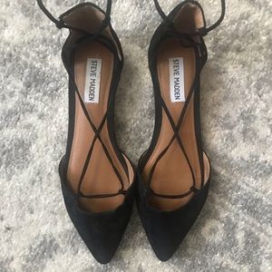 Steve Madden lace up flats